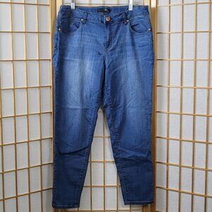 1822 Brand Jeans EUC size 16 tapered legs